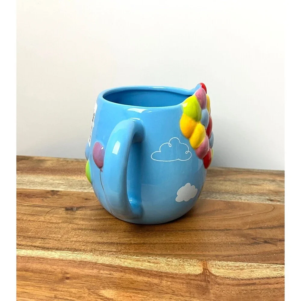 Pixar UP House With 3D Balloons Coffee Mug Tea Cup NWT - Picture 3 of 4